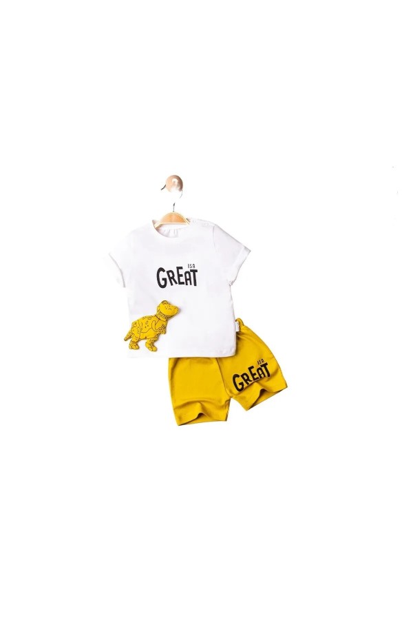 Great Baskılı Şortlu Takım Great Baskılı Şortlu Takım